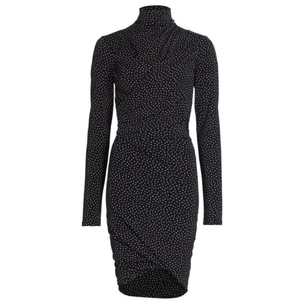 Rag & Bone | New - Never Worn Rag & Bone Koda Polka Dot Rushed Dress| Size XS